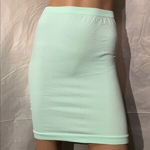 TANCO Basic Bodycon Mini Skirt Mint | One size